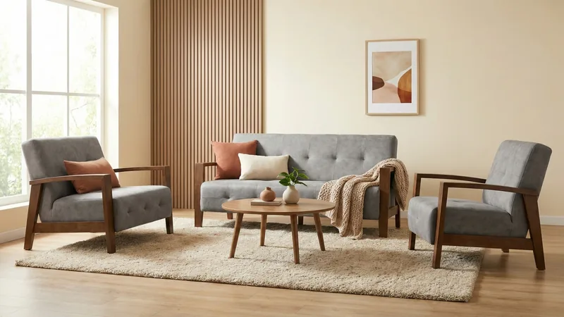 K27-23-456 1+2+3 SOFA SET