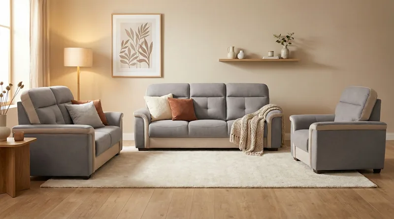 K307-2121 1+2+3 SOFA SET