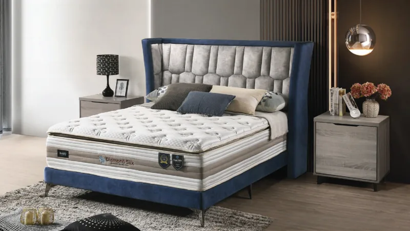 K432-5HNDMSMTT 6' HONEY DIAMOND SILK MATTRESS