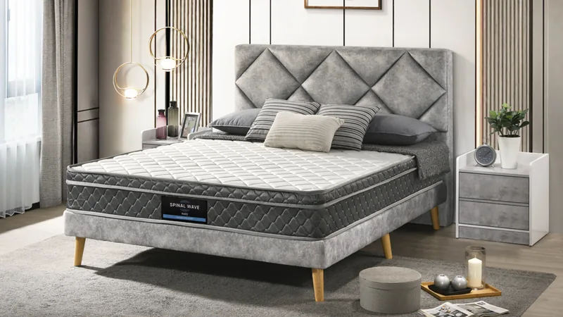 K432-5HNSWMTT 5' HONEY SPINAL WAVE MATTRESS