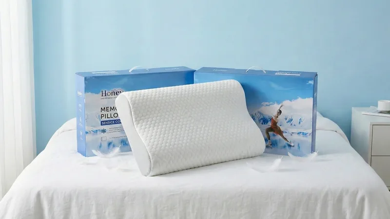 K432-HNCTPL HONEY CONTOUR MEMORY FOAM PILLOW
