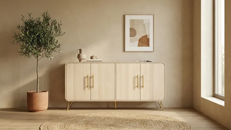 K482-5461 Hall Cabinet