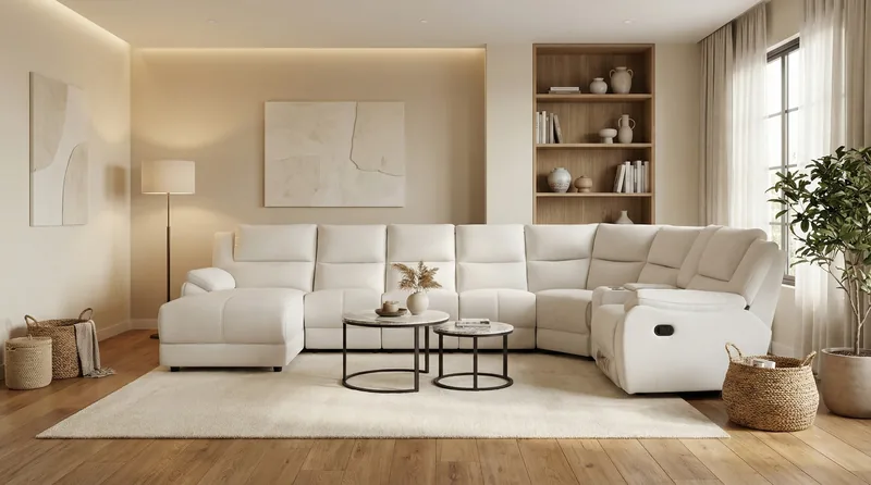 K482-EDSD5558 CORNER SOFA WITH 1S RECLINER