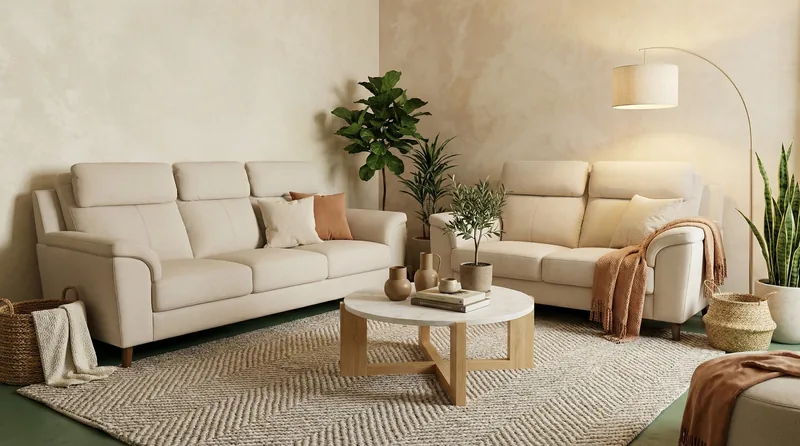K482-EDSD5718 2+3 SOFA SET (FABRIC)