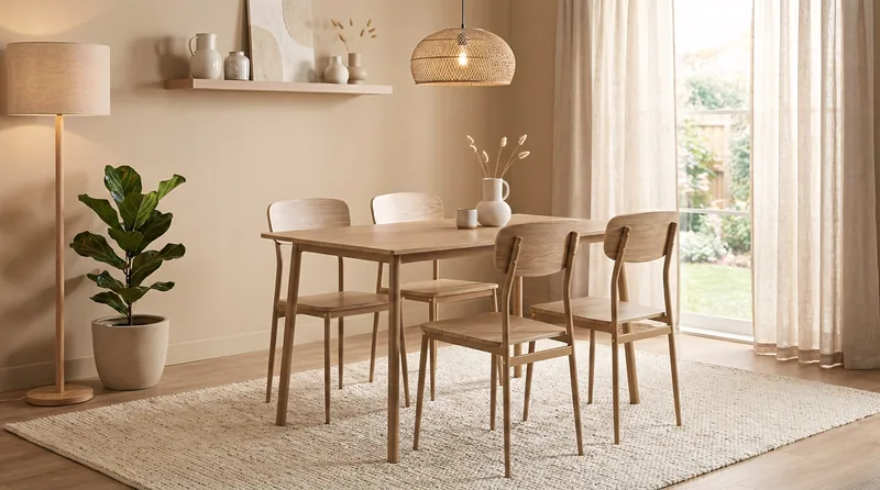 K482-EDWD5337 1+4 DINING SET