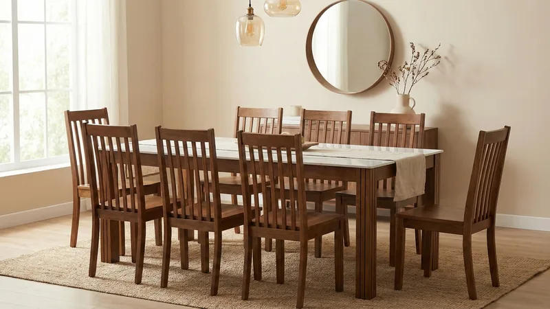 K49-YT-ZB-08 1+8 DINING SET