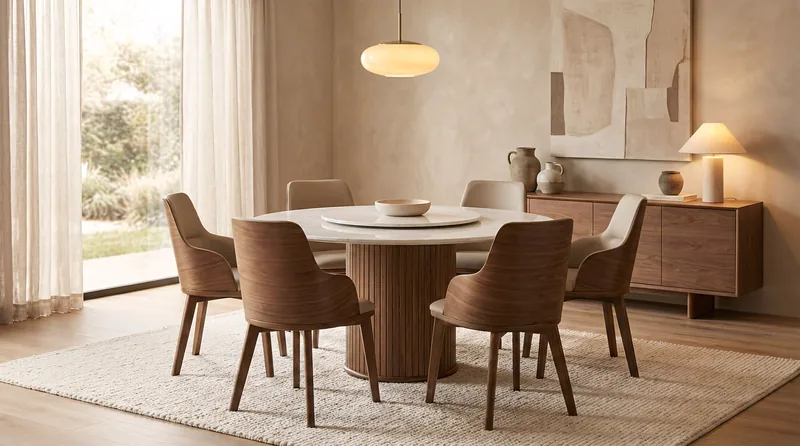 K494-DT-72W-K494-DC-YC213 1+6 DINING SET