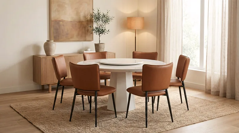 K494-J0047-K494-DC-Y60 1+6 DINING SET