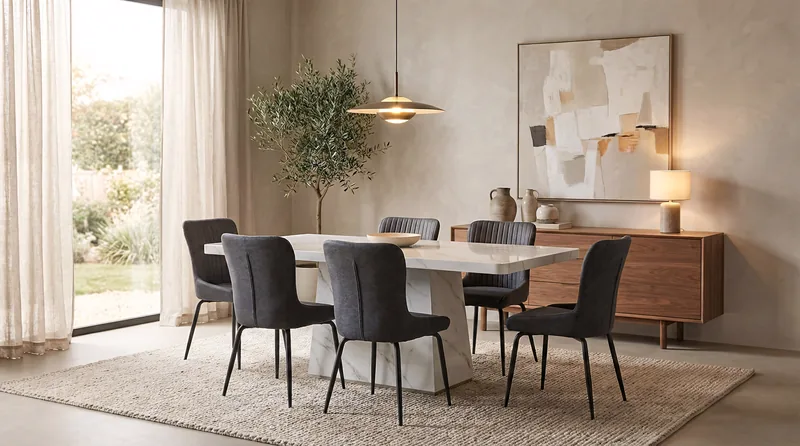 K494-K05-K494-8033 1+6 DINING SET