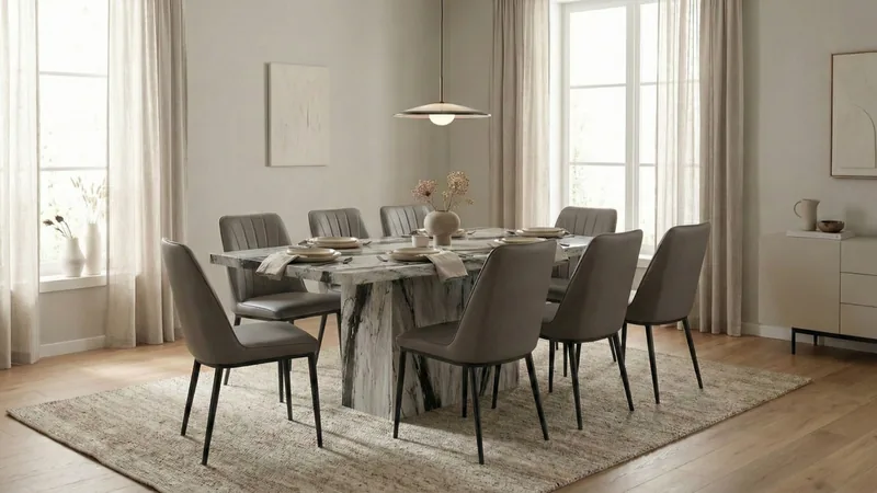 K494-K10C-K494-251 1+6 DINING SET