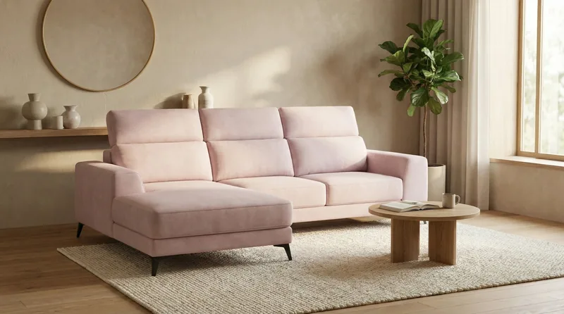 K543-MC377 L-SHAPE SOFA